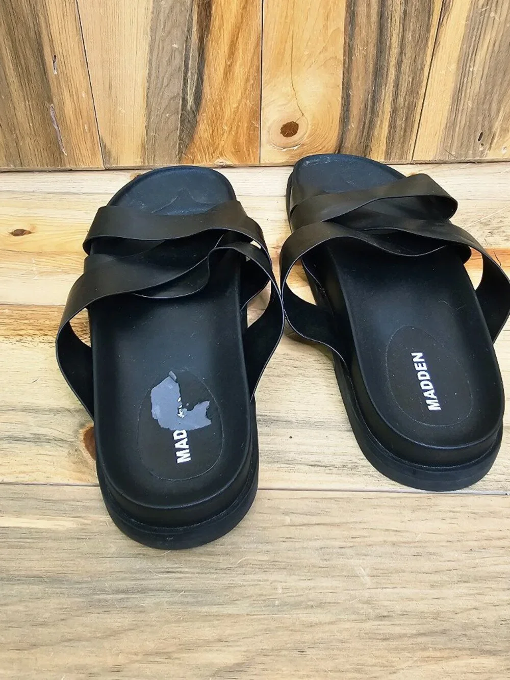 Madden Slide Sandals Size 11